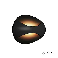 Бра LED Flux ZD7151-6W BK iLedex чёрный 1 лампа, основание чёрное в стиле современный хай-тек 