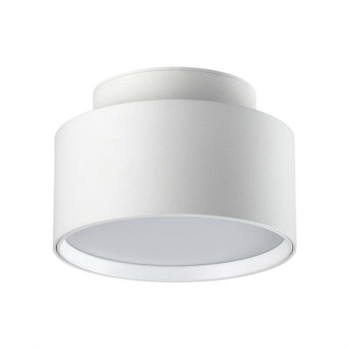 Светильник накладной LED Oro 358355 Novotech белый 1 лампа, основание белое в стиле хай-тек круглый