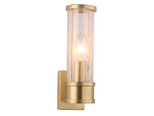 Бра 10271 S/A brass Newport прозрачный 1 лампа, основание латунь в стиле классический современный американский 