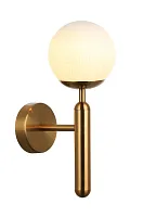 Бра Felis 2098/01/01W Stilfort белый 1 лампа, основание бронзовое в стиле современный 