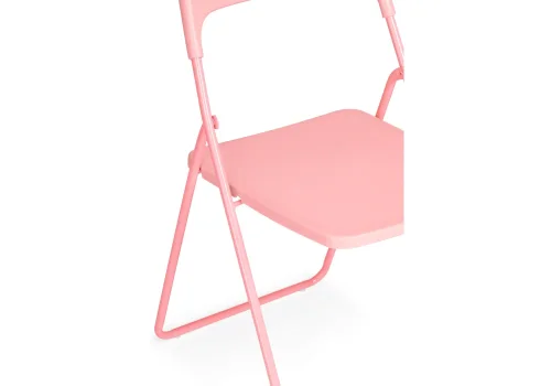 Пластиковый стул Fold складной pink 15484 Woodville, розовый/, ножки/металл/розовый, размеры - ****430*460 фото 7