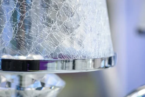 Люстра подвесная BETIS SP-PL3 Crystal Lux прозрачная на 3 лампы, основание хром в стиле арт-деко  фото 3