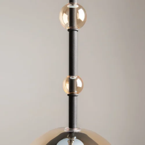 Светильник подвесной Ros MOD227PL-01B1 Maytoni чёрный прозрачный 1 лампа, основание чёрное в стиле современный  фото 7