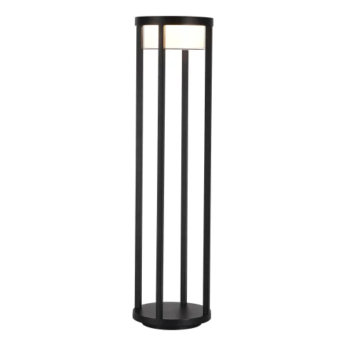 Парковый светильник ЛЕД Покко SL9536.415.32 ST-Luce уличный IP65 чёрный на 1 лампу, плафон чёрный в стиле хай-тек современный ЛЕД