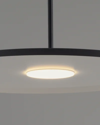 Светильник подвесной LED Keiro V11106-PL Moderli чёрный на 1 лампу, основание чёрное в стиле современный фото 5
