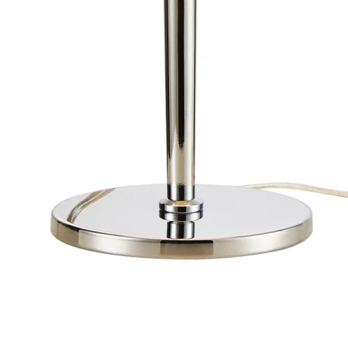 Настольная лампа Seta 2961-1T Favourite белая 1 лампа, основание хром металл в стиле современный  фото 2