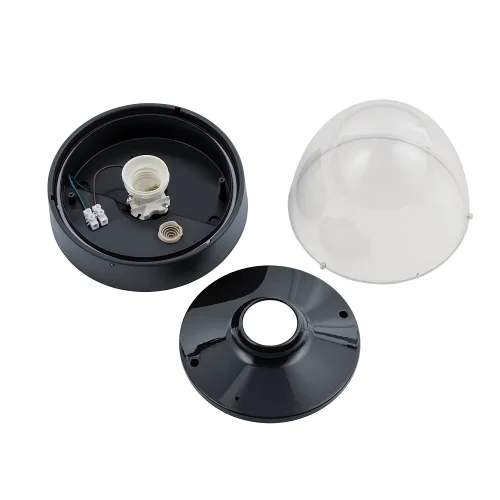 Светильник потолочный Nook 7978-NW Nowodvorski прозрачный на 1 лампу, основание чёрное в стиле современный фото 4 Светильник потолочный Nook 7978-NW Nowodvorski прозрачный на 1 лампу, основание чёрное в стиле современный фото 4