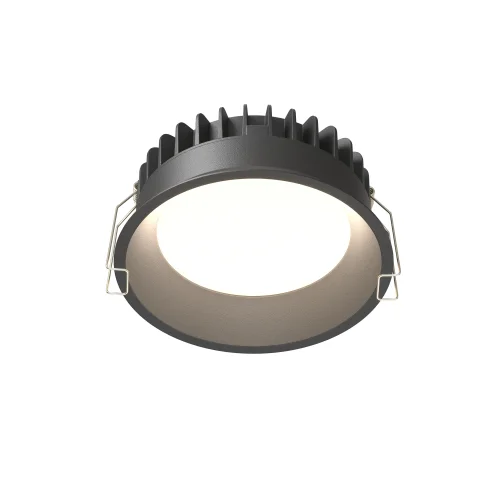Светильник точечный LED Okno DL055-12W3-4-6K-B Maytoni чёрный на 1 лампу, основание чёрное в стиле современный 