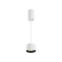 Светильник подвесной LED Comfy P113-L12-3K-W Maytoni белый на 1 лампу, основание белое в стиле хай-тек современный 