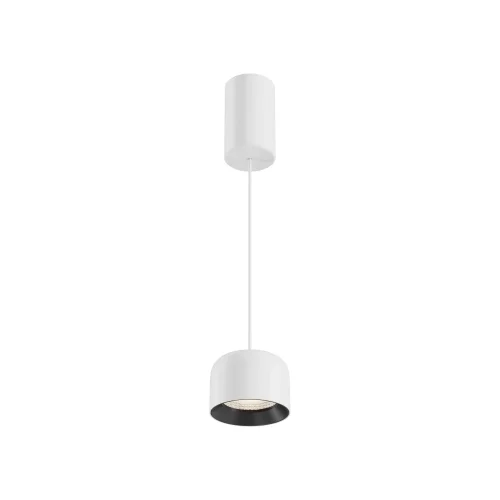Светильник подвесной LED Comfy P113-L12-3K-W Maytoni белый на 1 лампу, основание белое в стиле современный хай-тек 