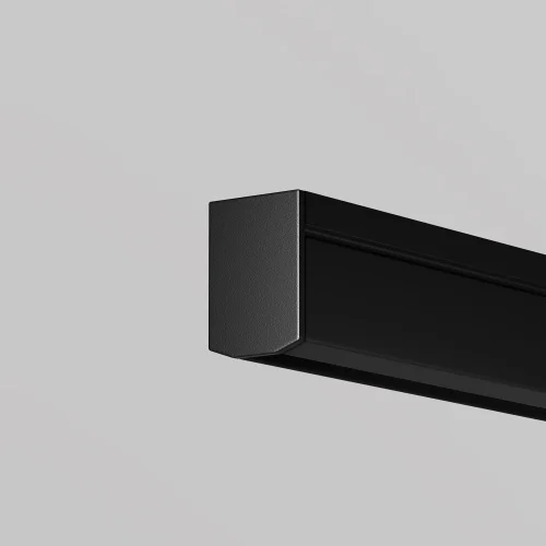 Заглушка для шинопровода, 2 шт. Magnetic track system Levity TRA184EC-1B Maytoni чёрный в стиле хай-тек современный для светильников серии Magnetic track system Levity levity магнитная фото 2