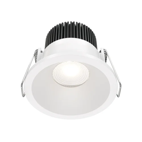 Светильник точечный LED Zoom DL034-01-06W4K-D-W Maytoni белый 1 лампа, основание белое в стиле современный 