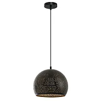 Светильник подвесной Celesta A7058SP-1BK Arte Lamp чёрный на 1 лампу, основание чёрное в стиле лофт современный 
