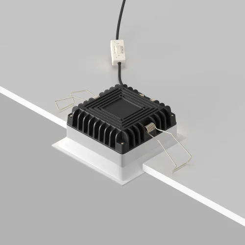 Светильник точечный LED Okno DL056-12W3-4-6K-W Maytoni белый 1 лампа, основание белое в стиле современный  фото 6