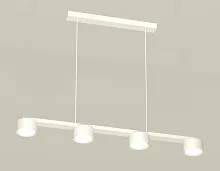 Светильник подвесной XB9151150 Ambrella light белый 4 лампы, основание белое в стиле хай-тек современный 