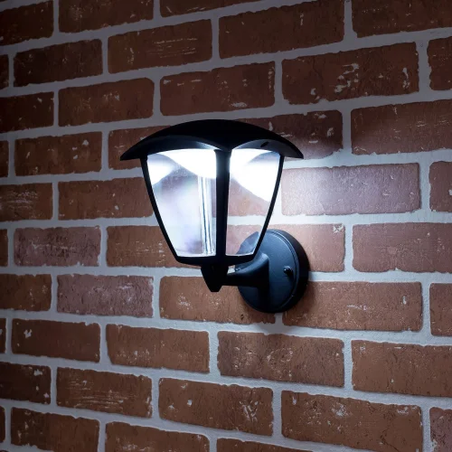 Настенный светильник LED CLU04W1 Citilux уличный IP54 чёрный 1 лампа, плафон прозрачный в стиле современный LED фото 2