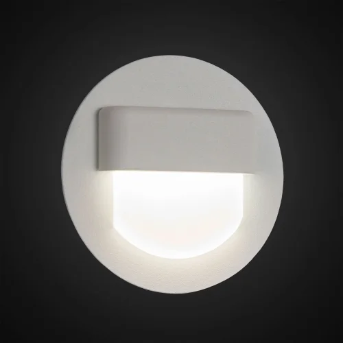Светильник точечный для лестницы LED Скалли CLD006R0 Citilux белый на 1 лампу, основание белое в стиле современный подсветка для лестниц и ступеней