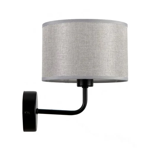 Бра Dream LH012041 LightHall серый на 1 лампу, основание чёрное в стиле современный Бра Dream LH012041 LightHall серый на 1 лампу, основание чёрное в стиле современный