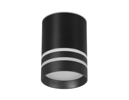 Светильник накладной LED TN242 Ambrella light чёрный 1 лампа, основание чёрное в стиле современный круглый фото 2