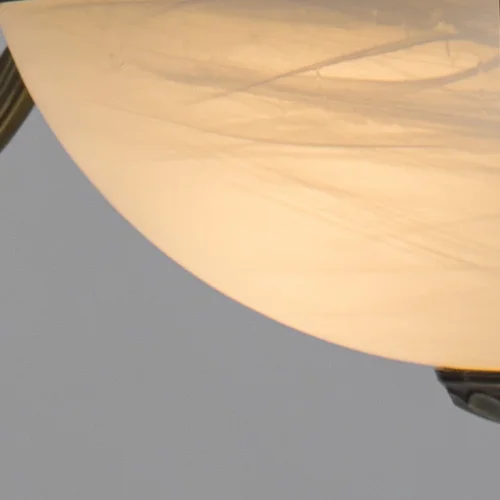 Люстра подвесная Windsor A3777LM-6-2AB Arte Lamp белая на 6 ламп, основание античное бронза в стиле классический кантри  фото 3