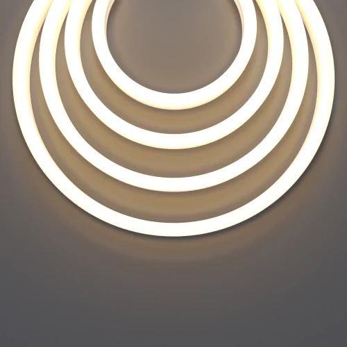 Гибкий неон 17x12 24В 10Вт/м 3000K IP67 5м 432001 Maytoni цвет LED тёплый белый 3000K, световой поток 670Lm фото 8