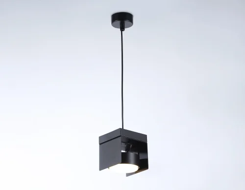 Светильник подвесной TN70854 Ambrella light чёрный 1 лампа, основание чёрное в стиле хай-тек современный  фото 3