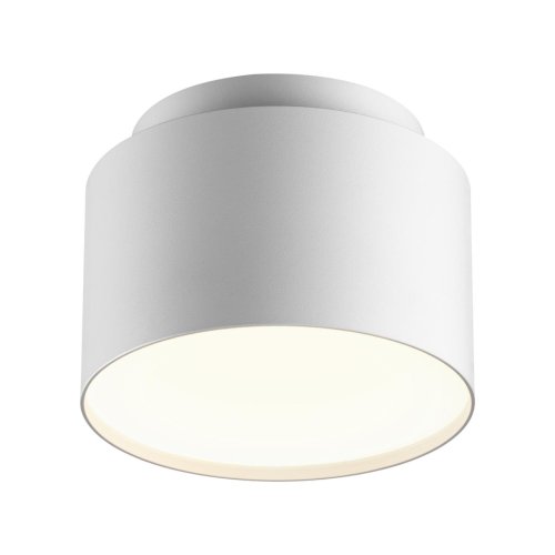 Светильник накладной Lirio 371037 Novotech белый на 1 лампу, основание белое в стиле минимализм круглый фото 3