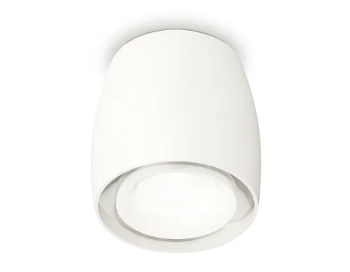 Светильник накладной Techno spot XS1141041 Ambrella light белый 1 лампа, основание белое в стиле хай-тек современный круглый