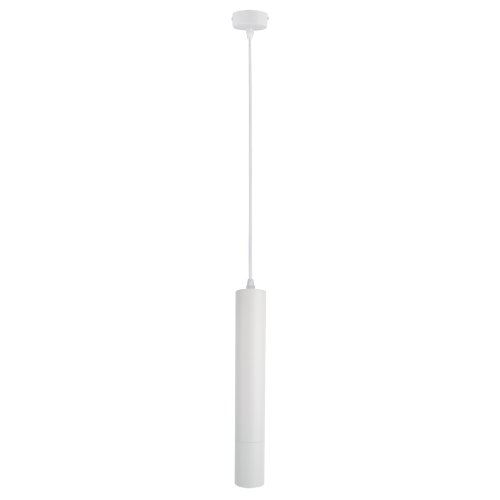 Светильник подвесной Ridge A1520SP-1WH Arte Lamp белый 1 лампа, основание белое в стиле современный трубочки