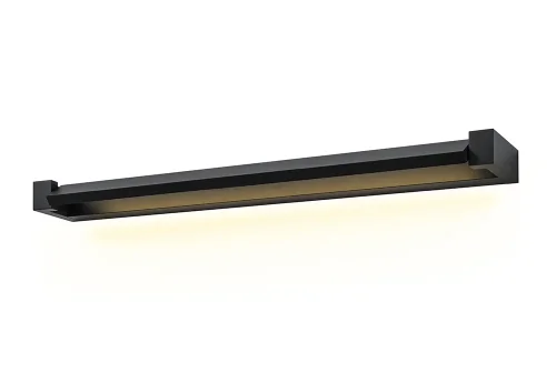 Бра LED CLT 028W700 BL Crystal Lux чёрный на 1 , основание чёрное в стиле современный фото 5