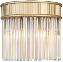 Бра Turris 4200-2W Favourite прозрачный 2 лампы, основание матовое золото в стиле классический 