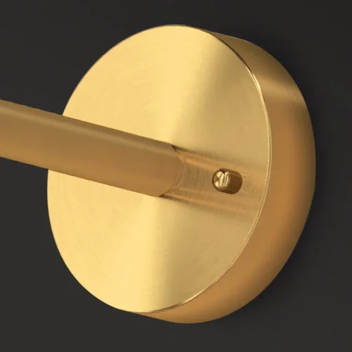 Настенный светильник INGDIS Black 208267-23 ImperiumLoft белый на 1 лампу, основание чёрное в стиле современный фото 6