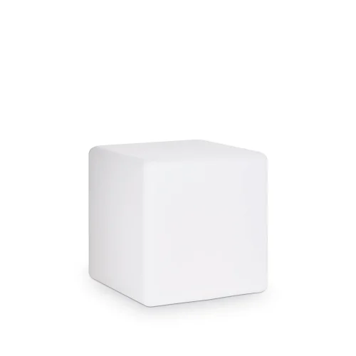 Ландшафтный светильник LUNA PT1 D40 Ideal Lux уличный IP44 белый на 1 лампу, плафон белый в стиле современный E27