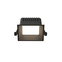 Светильник точечный LED Okno DL056-8W3-4-6K-B Maytoni чёрный на 1 лампу, основание чёрное в стиле хай-тек современный 