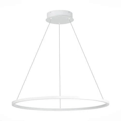 Светильник подвесной LED St603 In ST603.543.34 ST-Luce белый 1 лампа, основание белое в стиле хай-тек кольца фото 2