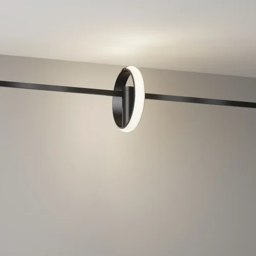 Трековый светильник LED Zero Flarity 3000K 10Вт 180° Magnetic trаck system Flarity TR230-1-10W3K-B Maytoni белый для шинопроводов серии Magnetic trаck system Flarity чёрный фото 4