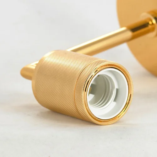 Бра LSP-8492 Lussole золотой на 1 лампа, основание золотое в стиле лофт  фото 2