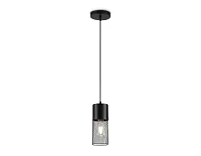 Светильник подвесной TR8500 Ambrella light чёрный на 1 лампу, основание чёрное в стиле лофт 