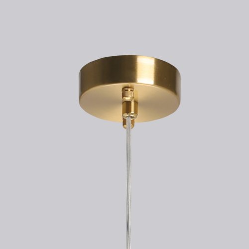 Светильник подвесной Лавиния 443011201 MW-Light прозрачный 1 лампа, основание латунь в стиле современный классический  фото 5