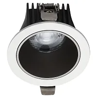 Светильник точечный LED Dorsum WTD.O06.060.30.15 Wertmark белый на 1 лампу, основание белое в стиле хай-тек современный круглый