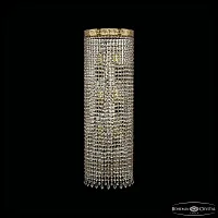 Бра 83401B/25IV-75 G Drops Bohemia Ivele Crystal прозрачный 8 ламп, основание золотое в стиле классика модерн r