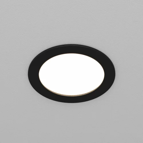 Светильник точечный Orb DL130-GX53-B Maytoni чёрный на 1 лампу, основание чёрное в стиле современный хай-тек круглый фото 8 Светильник точечный Orb DL130-GX53-B Maytoni чёрный на 1 лампу, основание чёрное в стиле современный хай-тек круглый фото 8