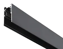 Шинопровод магнитный накладной Magnetic GL3301 Ambrella light чёрный в стиле хай-тек современный для светильников серии Magnetic шинопровод накладной