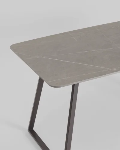 Стол обеденный Vermont, 140*80, керамика темная, столешница УТ000040512 Stool Group столешница белая из керамика фото 2