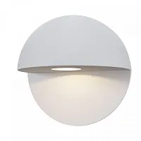 Настенный светильник LED Mezzo O033WL-L7W3K Maytoni уличный IP54 белый 1 лампа, плафон белый в стиле хай-тек LED
