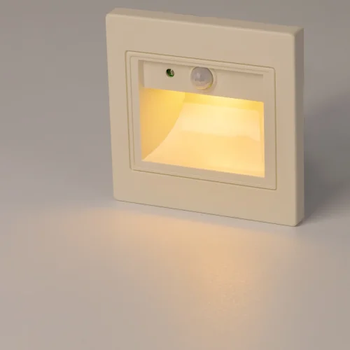 Светильник точечный LED лестничный Skally CLD005KS0 Citilux белый на 1 лампу, основание белое в стиле современный хай-тек квадратный подсветка для лестниц и ступеней фото 2
