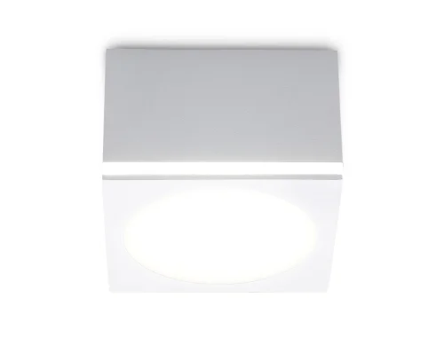 Светильник накладной LED Techno Spot TN TN266 Ambrella light белый 1 лампа, основание белое в стиле хай-тек современный квадратный фото 2