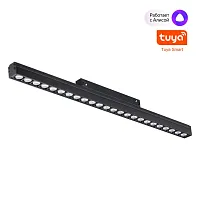 Трековый светильник LED для низковольтного шинопровода Flum 359490 Novotech чёрный для шинопроводов серии Flum чёрный