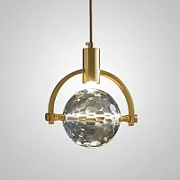 Светильник подвесной GOLF H20 4000К 189716-23 ImperiumLoft прозрачный 1 лампа, основание латунь в стиле арт-деко современный 