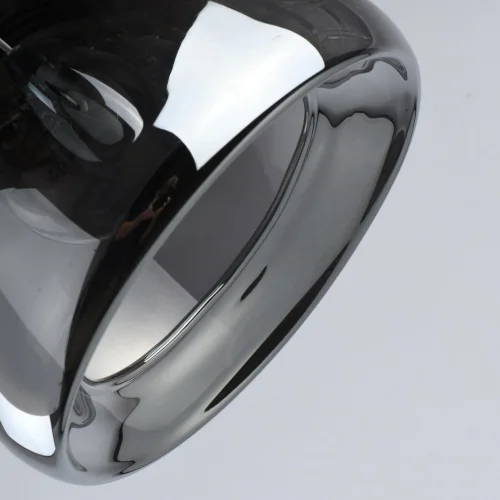 Люстра потолочная Вита 220012605 DeMarkt чёрная серая на 5 ламп, основание серебряное в стиле современный  фото 7